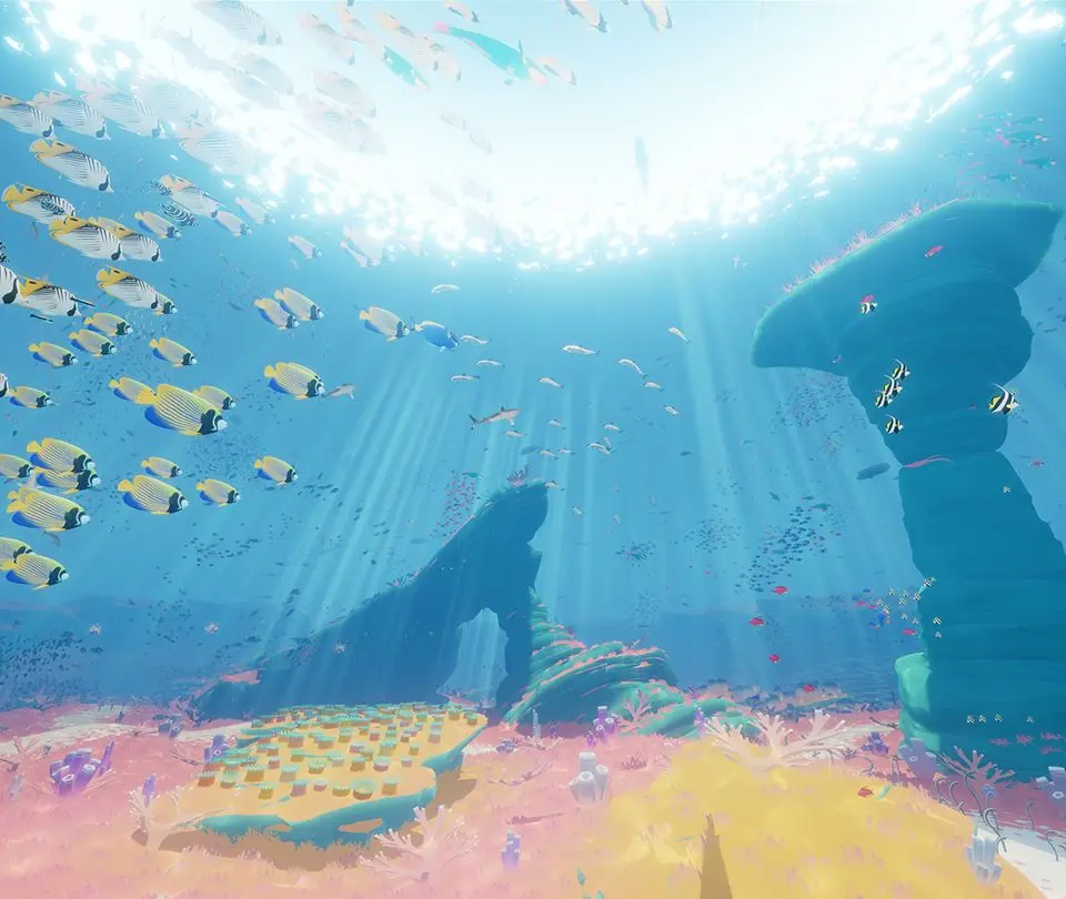 Opening the First Gate - Abzu screenshot