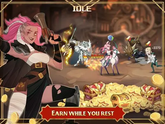 AFK Arena Resonating Crystal Interface