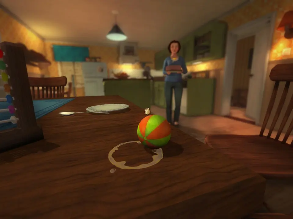 Navigating the Dark Woods - Among the Sleep screenshot