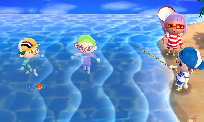 Fishing, Bug Catching, and Diving - Animal Crossing: New Leaf screenshot