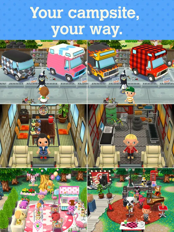 Step 2.2: Upgrading Your Camper - Animal Crossing: Pocket Camp screenshot