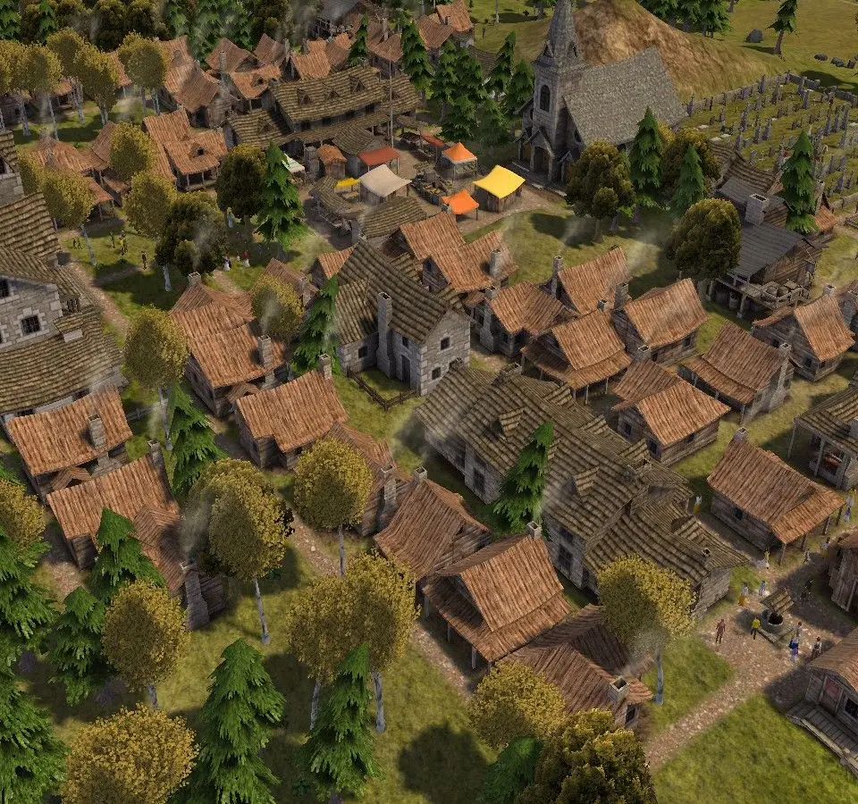 The Population Boom/Bust - Banished screenshot