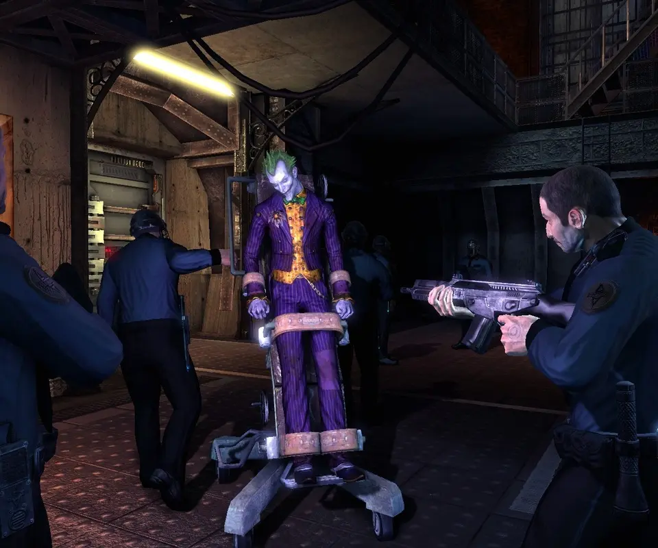 Prologue: The Joker's Escape - Batman: Arkham Asylum screenshot