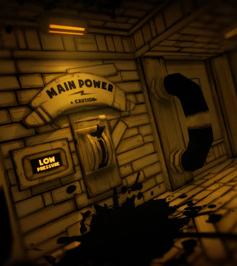 Henry Stein (Player Character) - Bendy and the Ink Machine screenshot