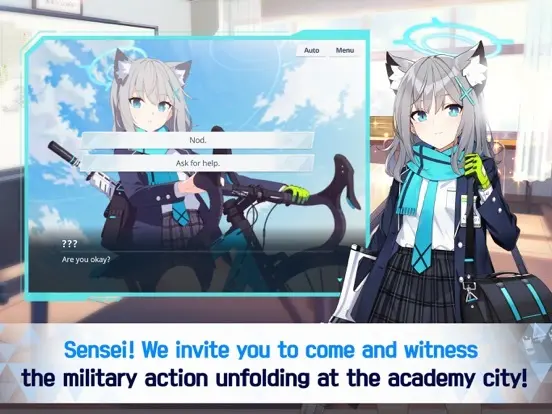 Main Story Bosses - Blue Archive screenshot