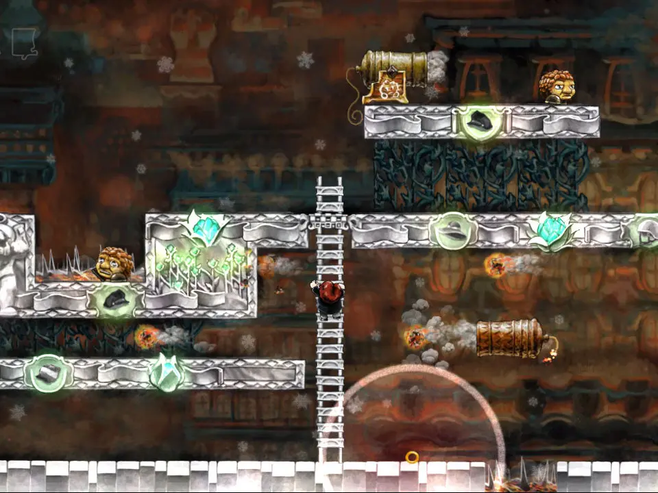 4-2: The Cloud Bridge - Braid screenshot