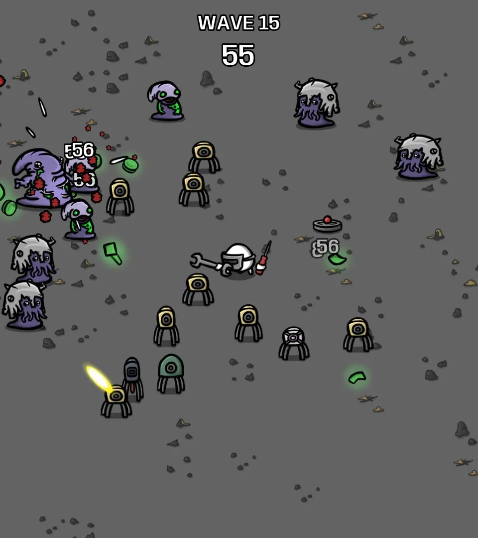 Offensive Items - Brotato screenshot