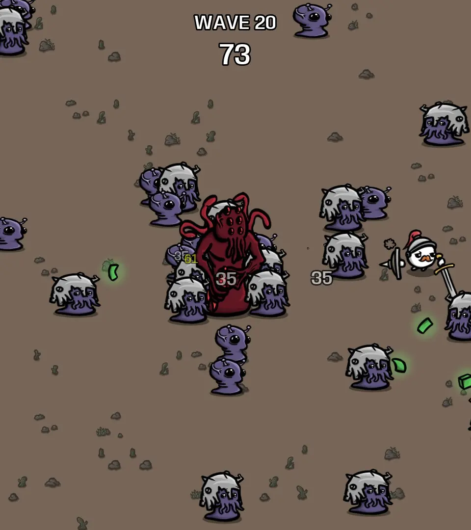 The Hive Mind - Brotato screenshot