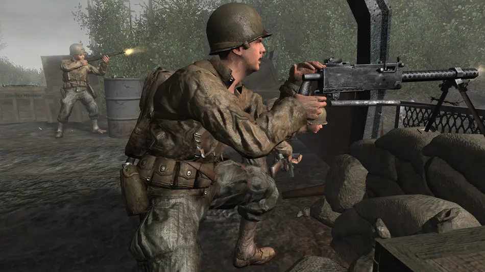 Mission 2: The Battle of the Bocage - Call of Duty 2 screenshot