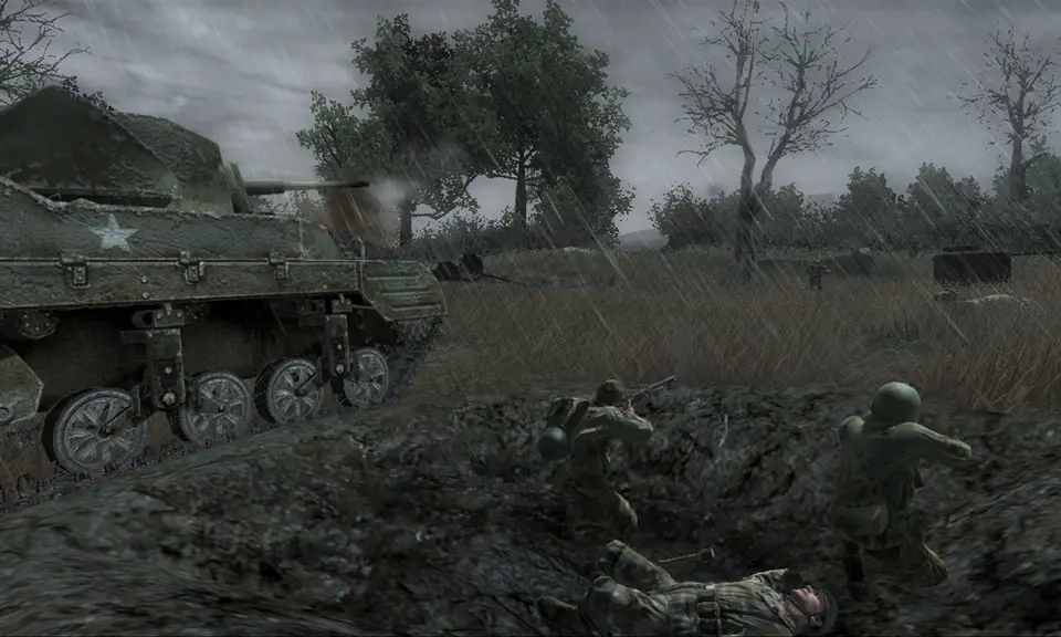 Mission 2: The Island - American 29th Infantry Division crossing the river