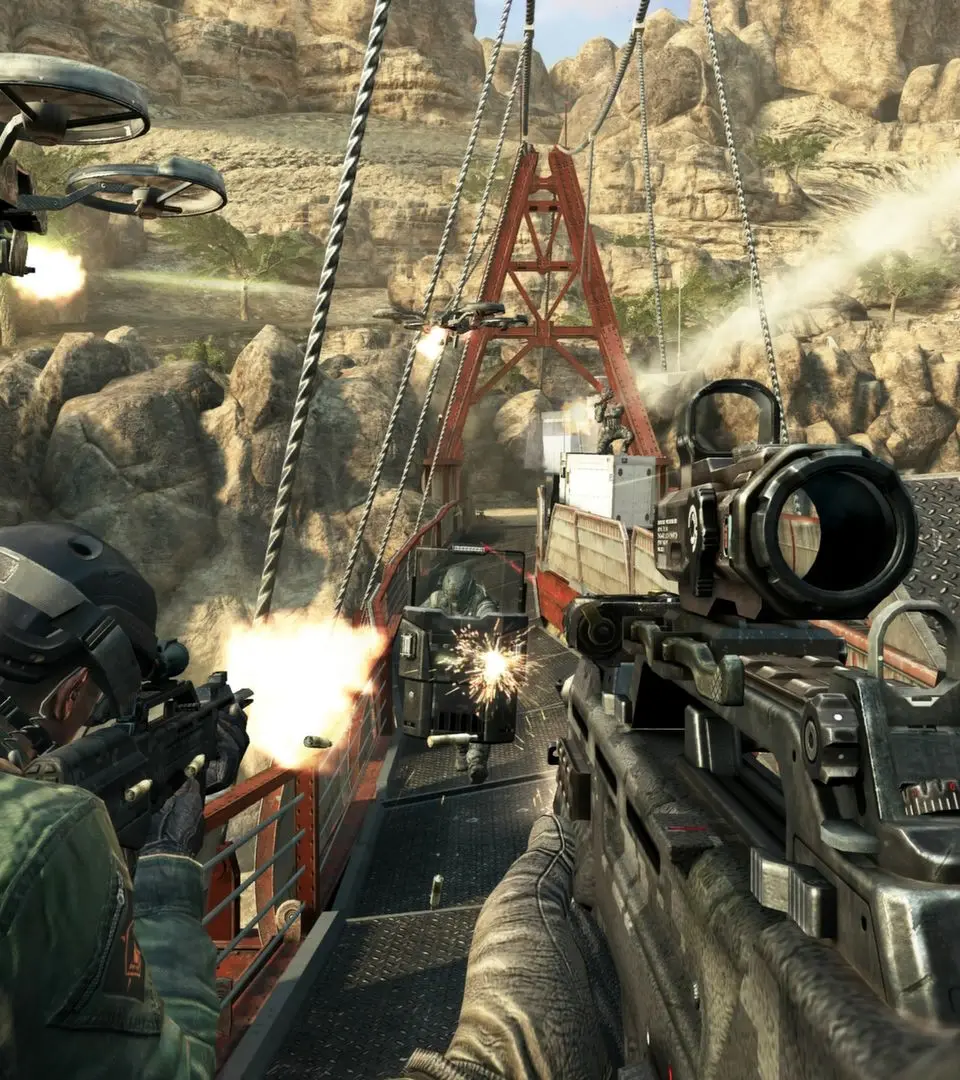 Celerium Lab Assault - Call of Duty: Black Ops II screenshot