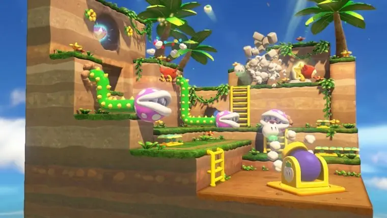 Understanding the UI - Captain Toad: Treasure Tracker screenshot