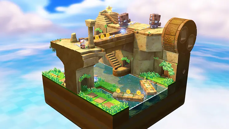 Key Items & Collectibles - Captain Toad: Treasure Tracker screenshot