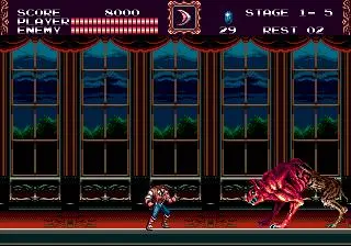 Eric Lecarde: The Agile Dhampir - Castlevania: Bloodlines screenshot