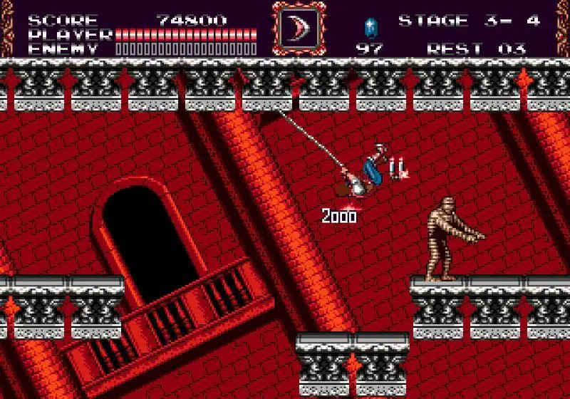 Controls & Basic Movement - Castlevania: Bloodlines screenshot