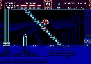 Stage 5 Boss: Frankenstein's Monster - Castlevania: Bloodlines screenshot
