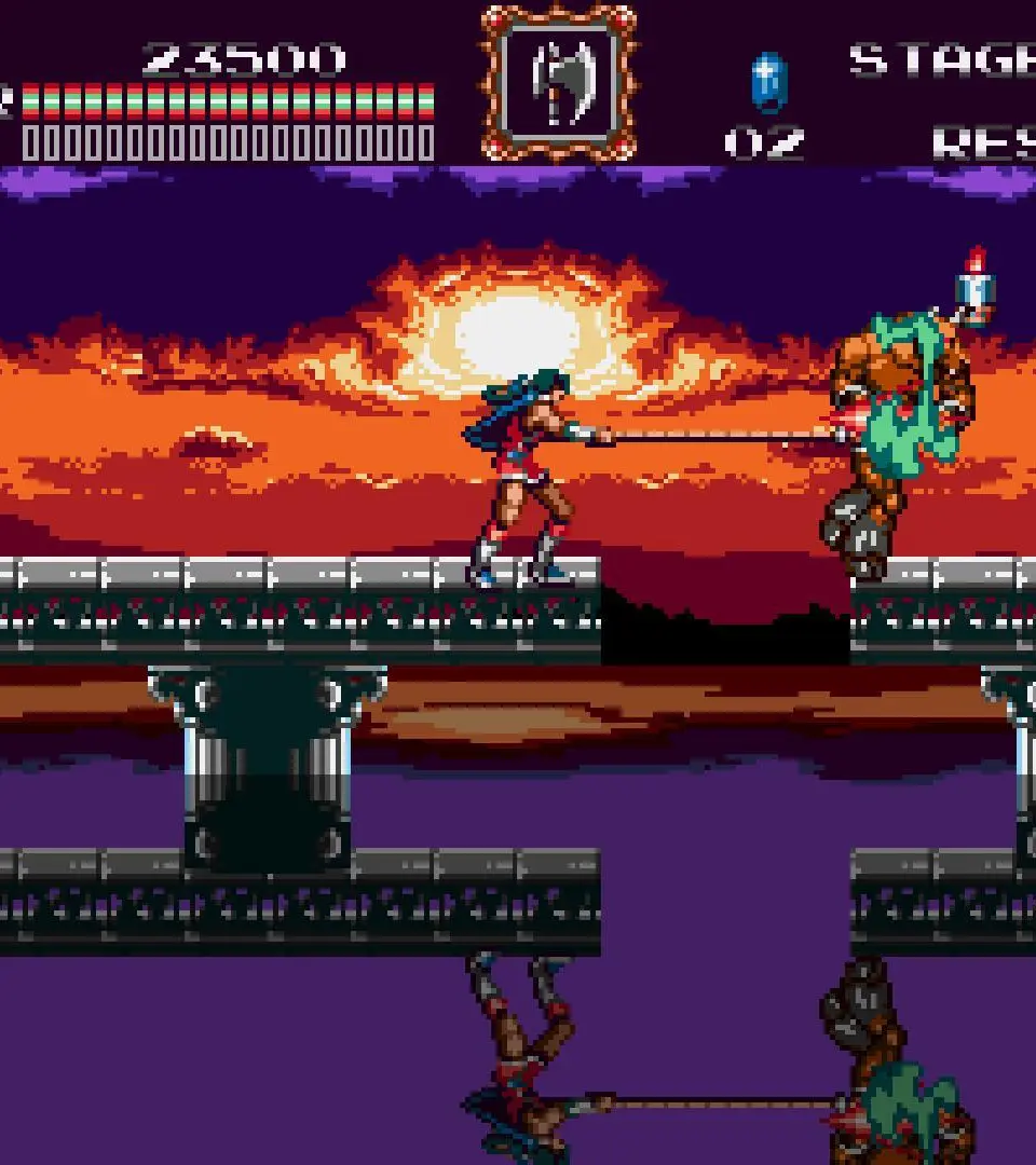 Part 1: Ascending the Tower - Castlevania: Bloodlines screenshot