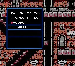 Whips - Castlevania II: Simon's Quest screenshot