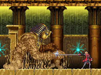 Jonathan Morris: The Whip Master - Castlevania: Portrait of Ruin screenshot