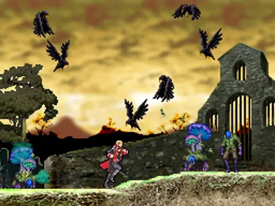 Farming for Experience & Gold - Castlevania: Portrait of Ruin screenshot