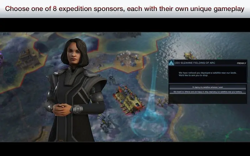 Establishing New Cities - Civilization Beyond Earth screenshot