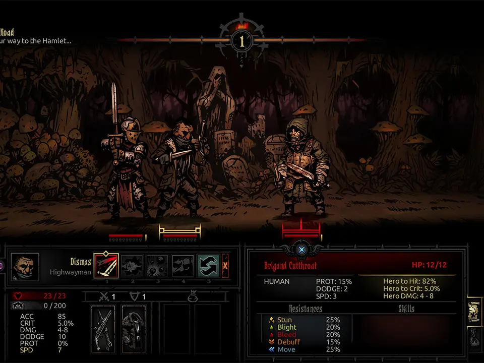 Combat Fundamentals: Positioning & Skills - Darkest Dungeon screenshot