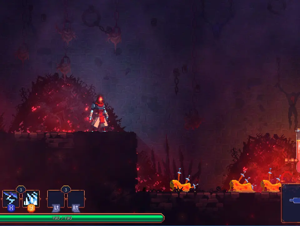Brutality Builds (Red) - Dead Cells screenshot