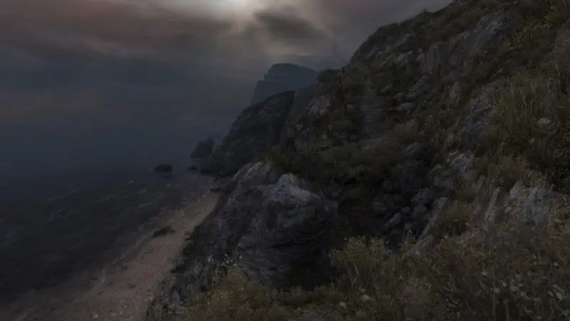 Ascending to the Surface - Dear Esther screenshot