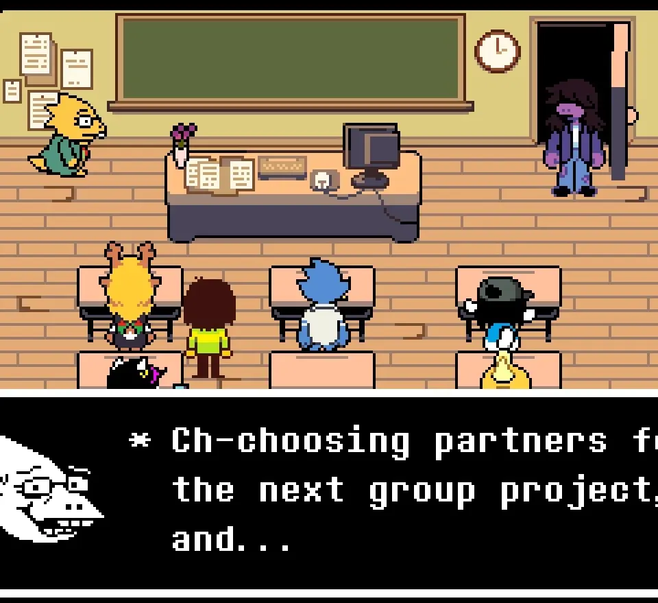 Jevil (Chapter 1 Secret Boss) - Deltarune screenshot