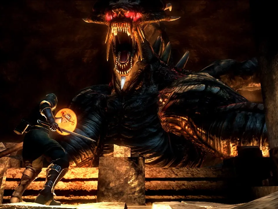 Archstone of the Giant (4-1 to 4-3) - Demon's Souls screenshot