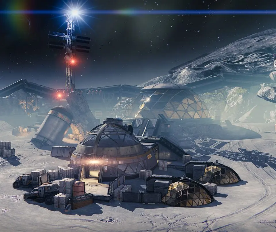 The Tower & Social Spaces - Destiny screenshot