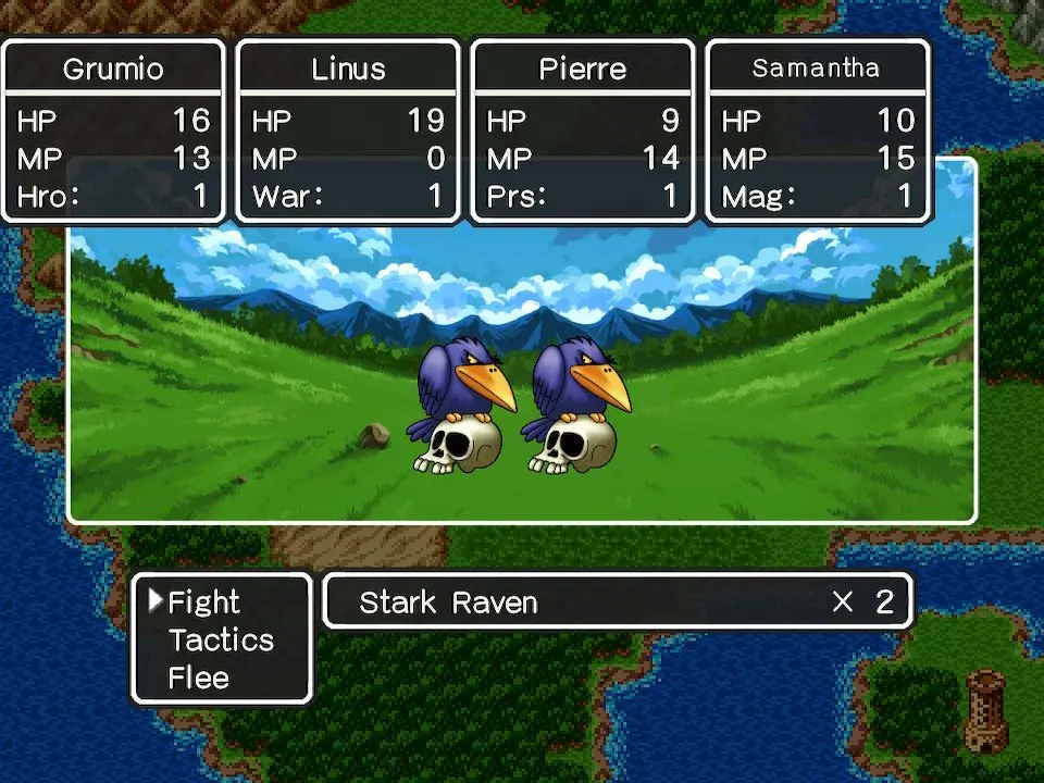 Reeve and the Pilgrim's Path - Dragon Quest III screenshot