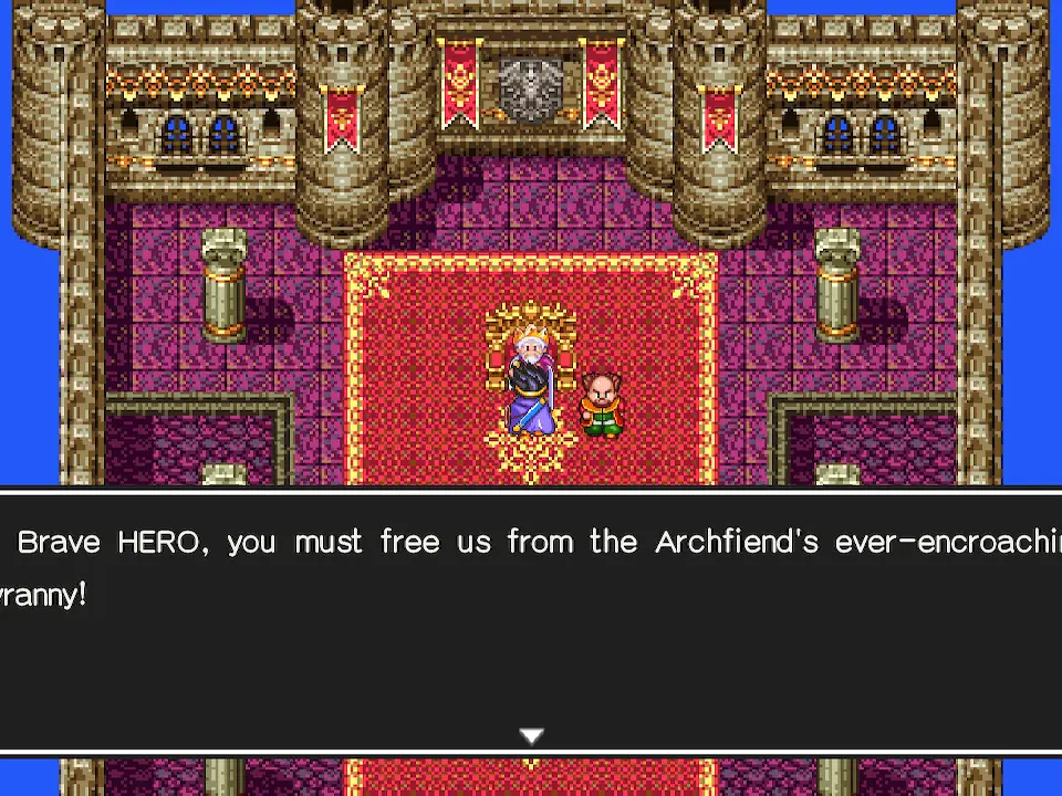 Pilgrim (僧侶) - Dragon Quest III screenshot