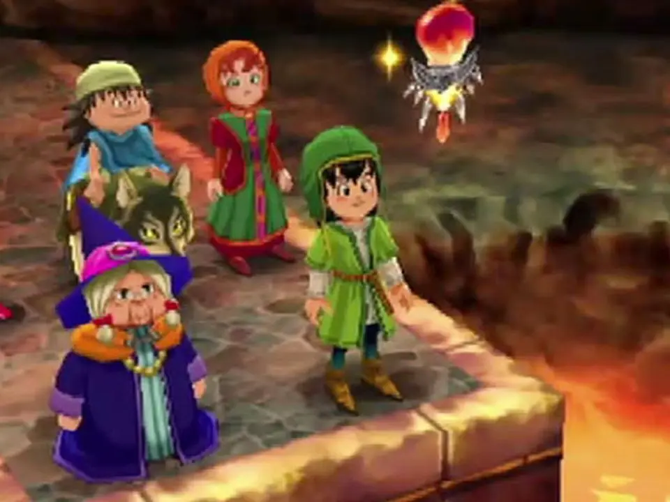 The Lucky Panel Game - Dragon Quest VII screenshot
