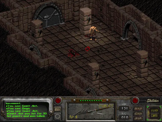 Clearing the Vault - Fallout 2 screenshot