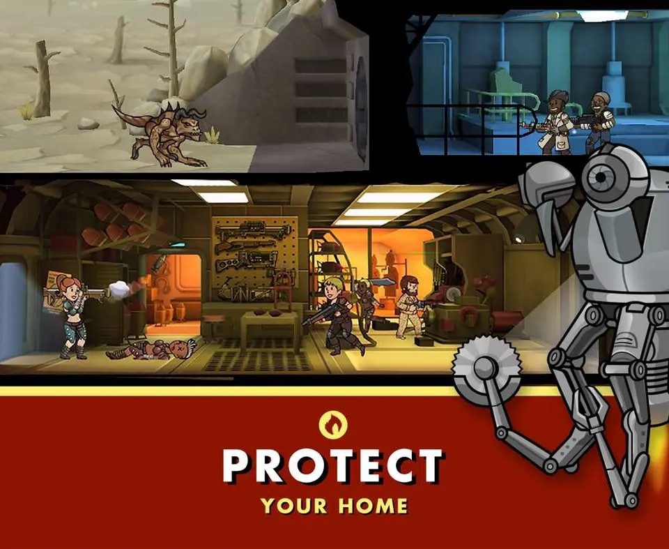Recruiting New Dwellers - Fallout Shelter screenshot