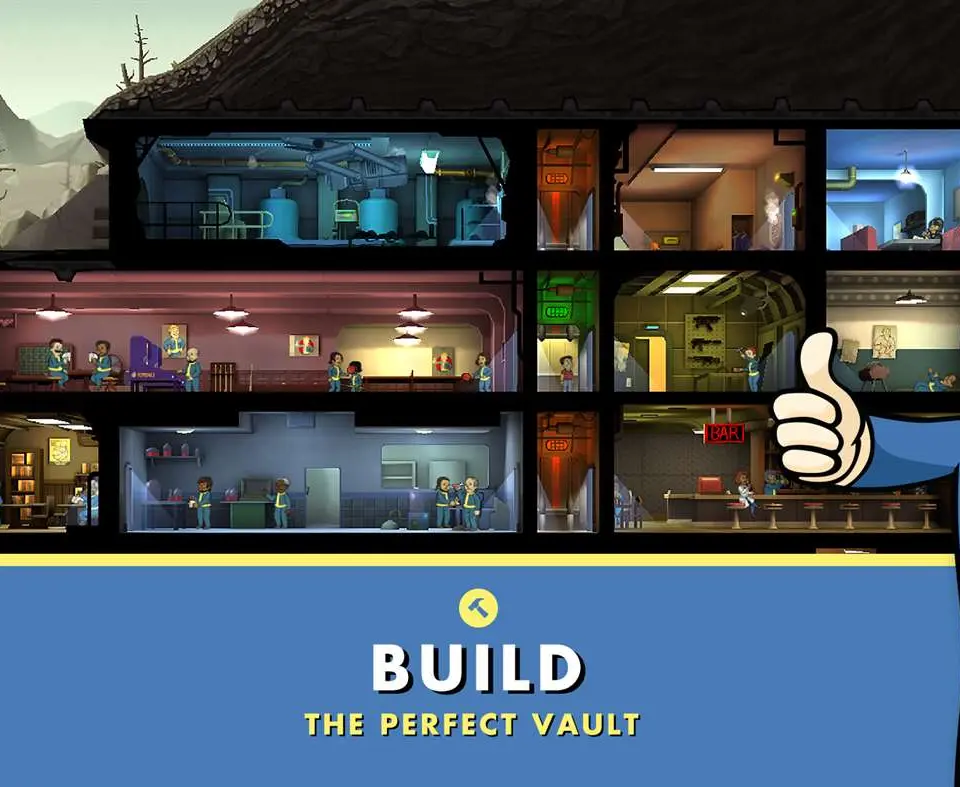 Resource Management - Fallout Shelter screenshot