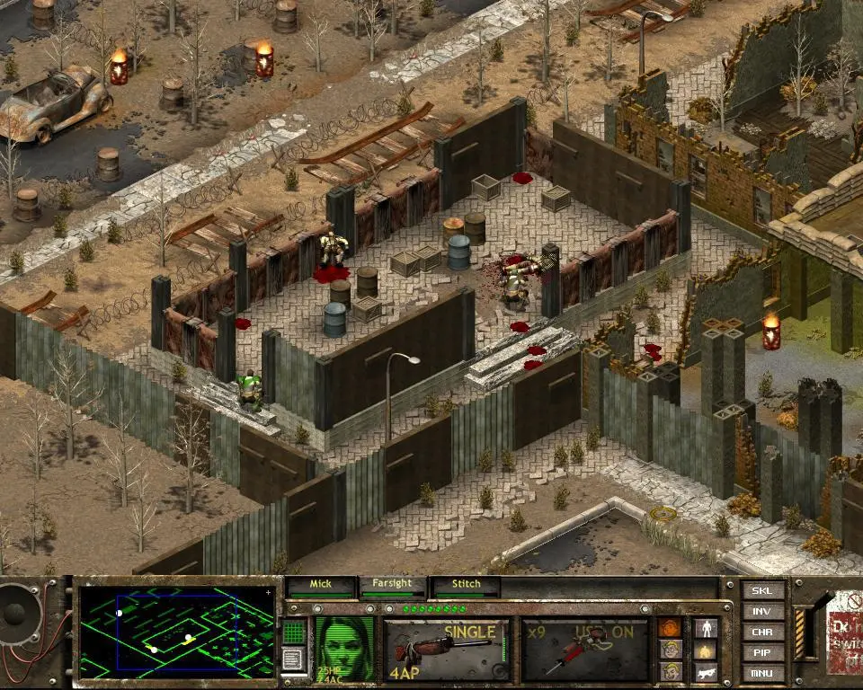 Advanced Combat Tactics - Fallout Tactics screenshot