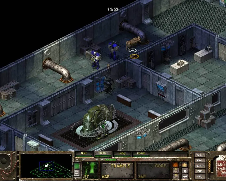 Controls & User Interface - Fallout Tactics screenshot