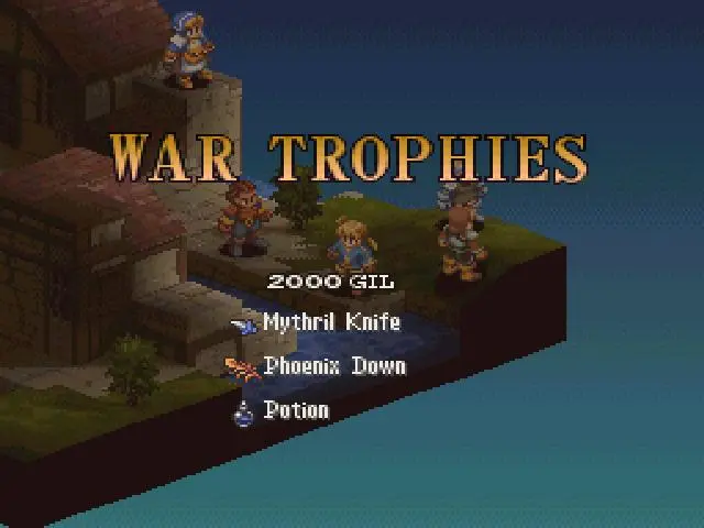 Top Tier Job Combinations - Final Fantasy Tactics screenshot