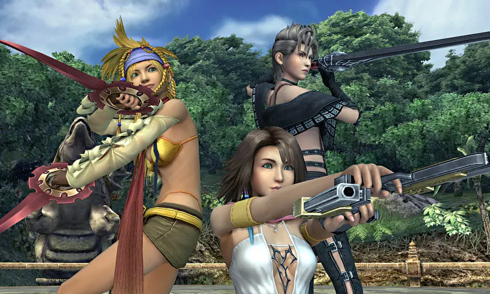 Saving Your Game and Game Over - Final Fantasy X-2 screenshot