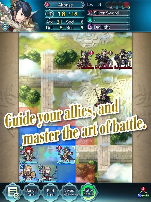 Understanding the User Interface (UI) - Fire Emblem Heroes screenshot