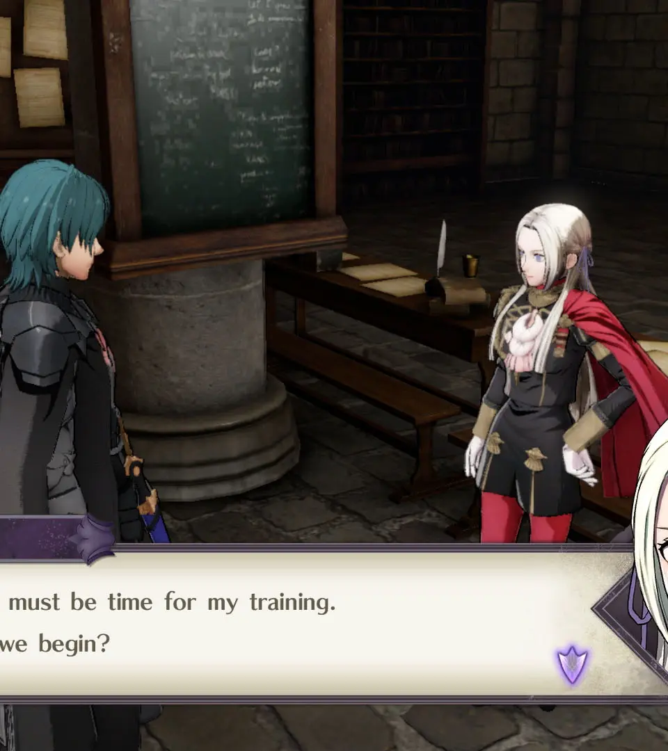 Support and Adjutants - Fire Emblem: Three Houses screenshot