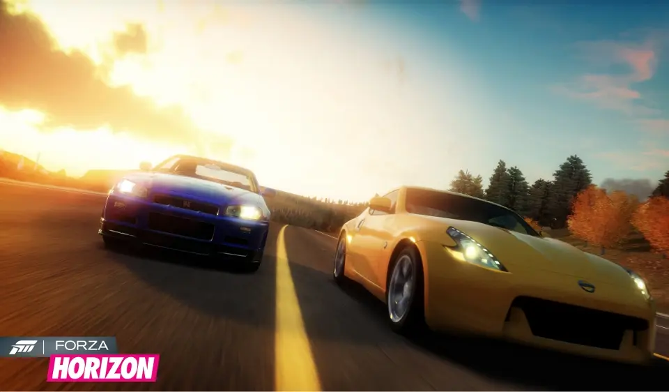 First Race: Canyon Dash - Forza Horizon screenshot