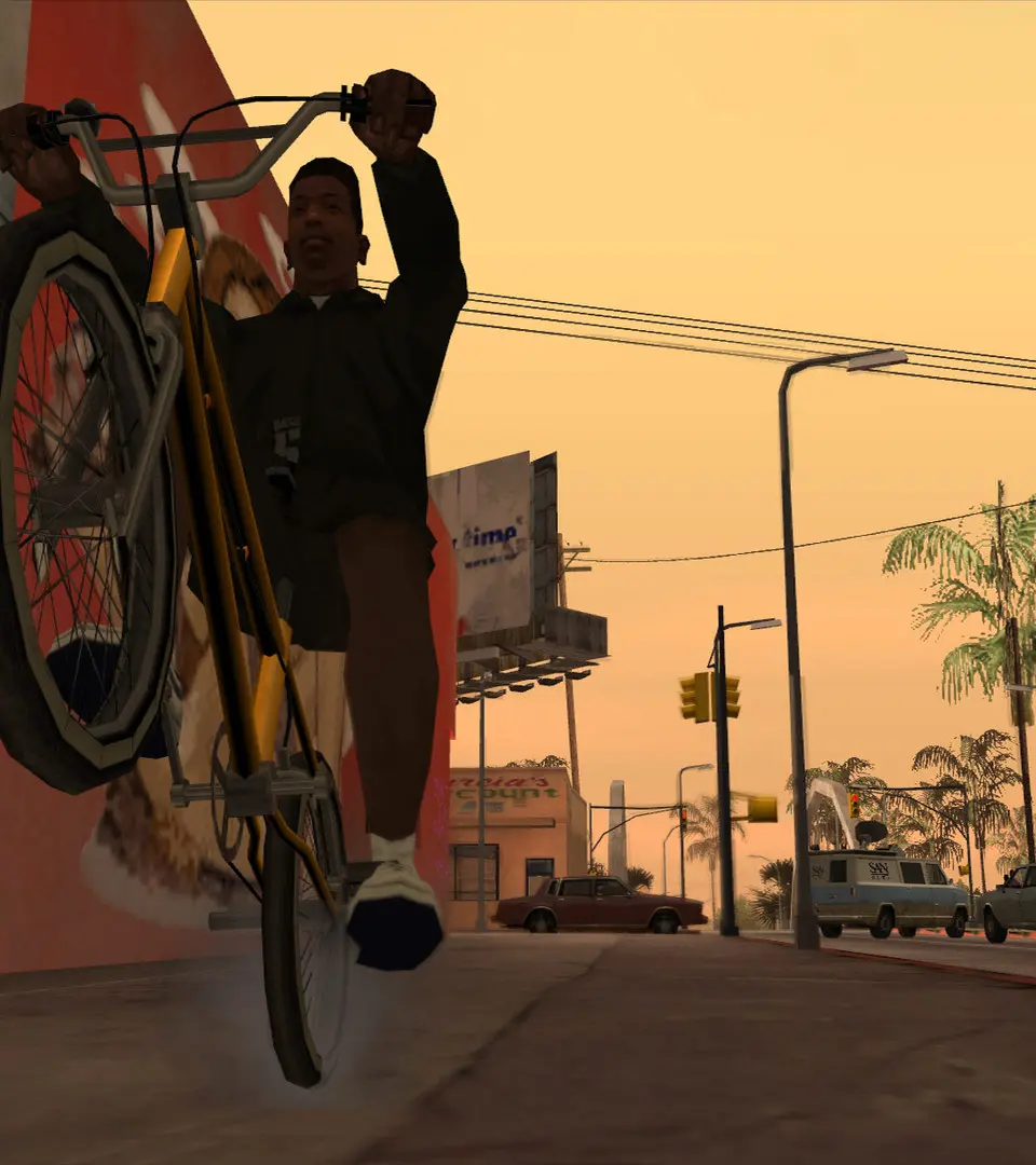 CJ's Stats & Skills - Grand Theft Auto: San Andreas screenshot