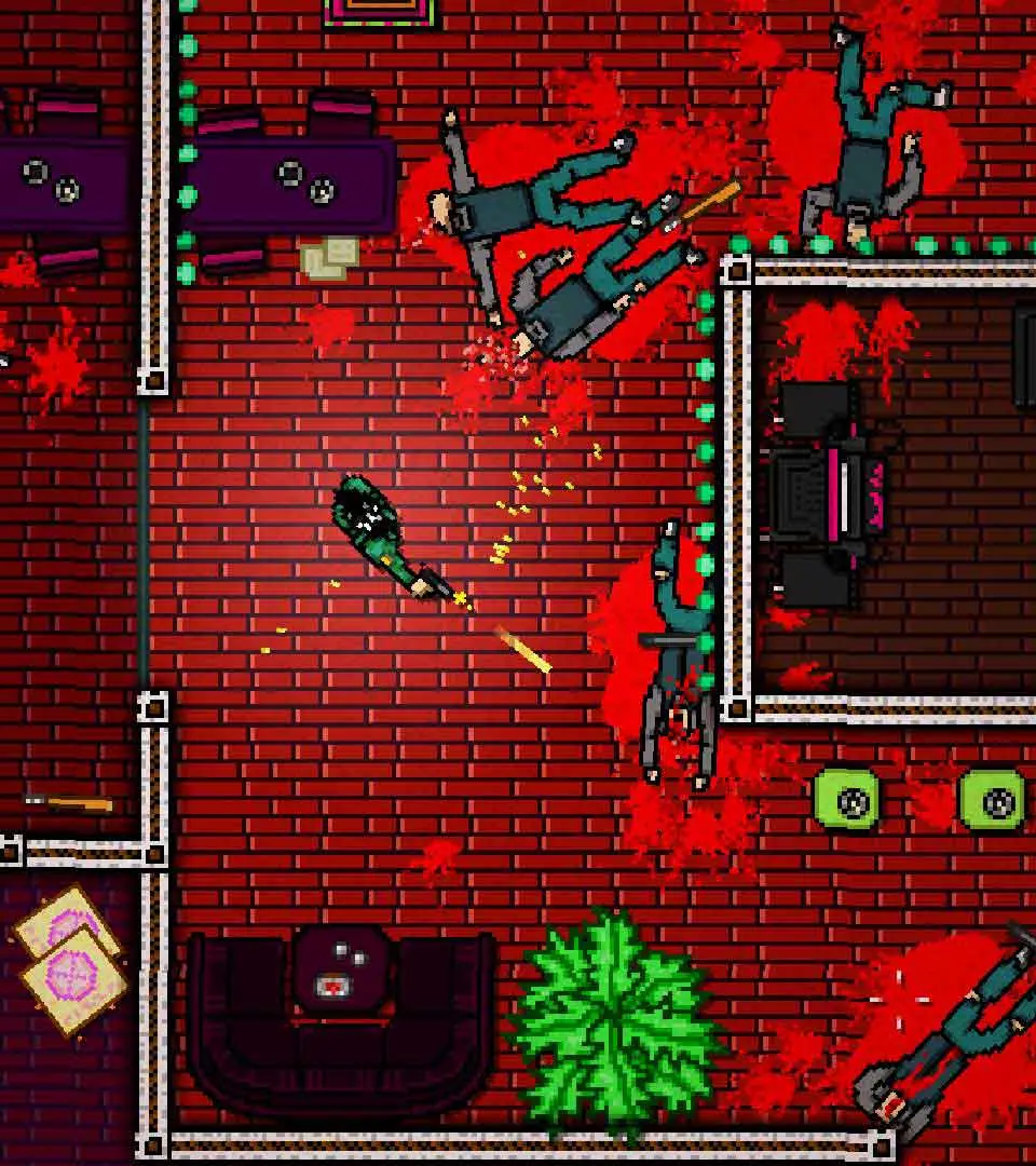 Floor 2: The Offices - Hotline Miami 2: Wrong Number screenshot
