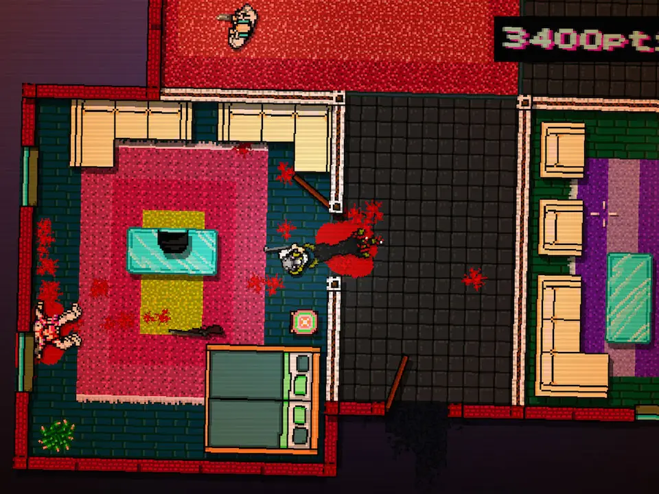 Chapter 1: The Party - Hotline Miami screenshot
