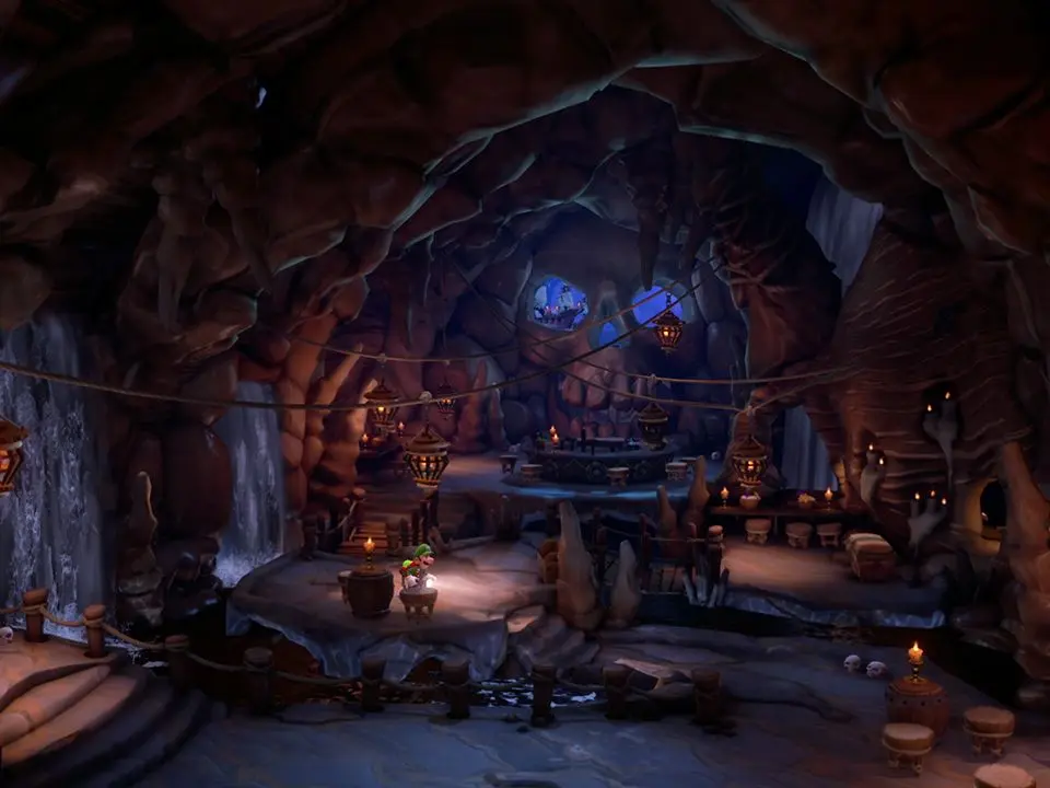 Rescuing Professor E. Gadd - Luigi's Mansion 3 screenshot