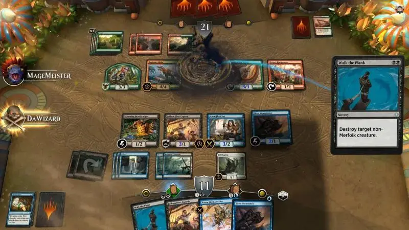 Play Modes: Ranked, Unranked, Brawl - Magic: The Gathering Arena screenshot