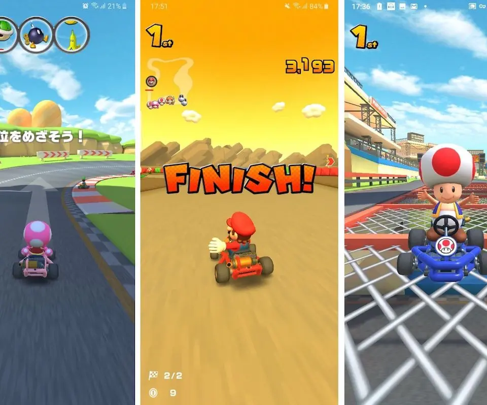 Driver Types and Special Skills - Mario Kart Tour screenshot
